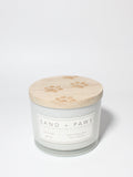 Sand + Paws Ocean Mist 12 oz scented candle