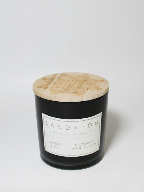 Amber & Fig 21 oz scented candle