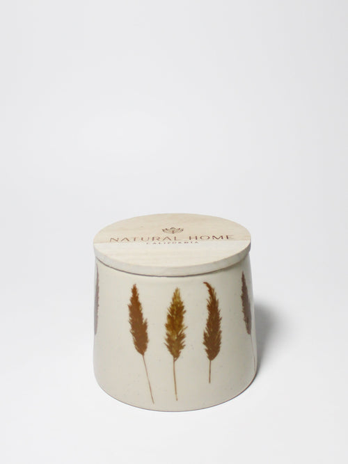 Amber & Fig Natural Home 7 oz scented candle