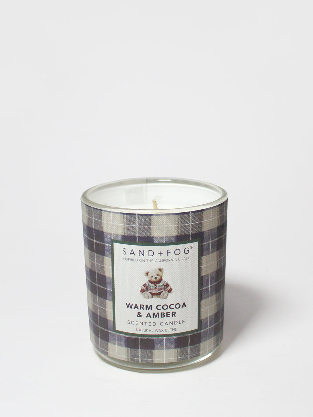 Warm Cocoa & Amber 10 oz scented candle